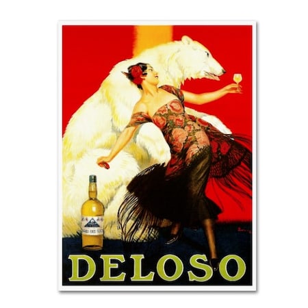 Trademark Fine Art Vintage Lavoie 'Ad 17' Canvas Art, 14x19 ALI19702-C1419GG